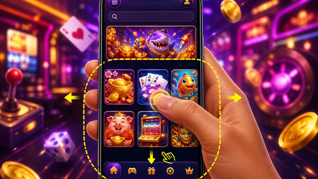 Chọn game bằng một tay: trải nghiệm fly88 trên điện thoại qua kịch bản thực tế